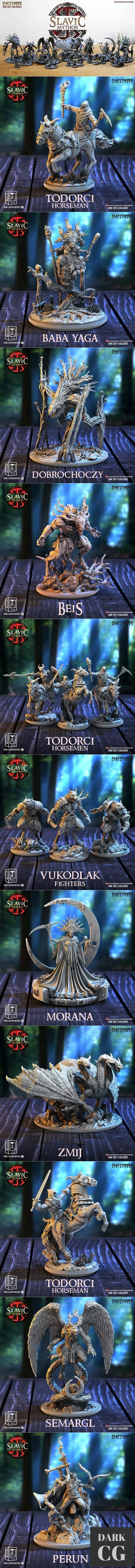 Clay Cyanide Miniatures June 2021 – 3D Print