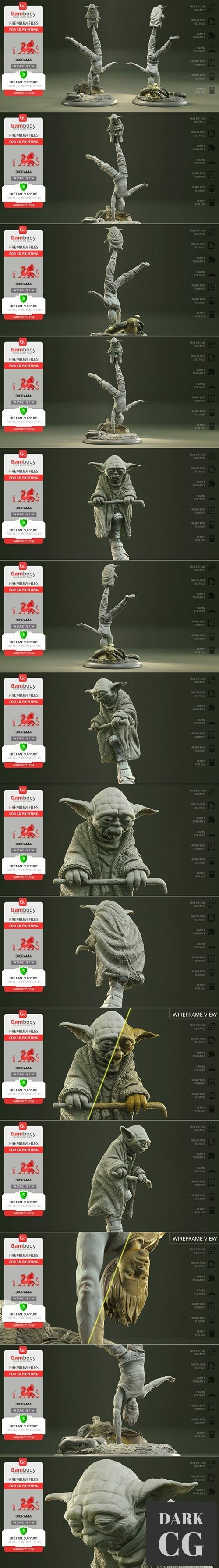 Jedi in Training – 3D Print