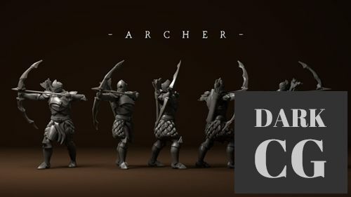Allorin Knight Archer – 3D Print