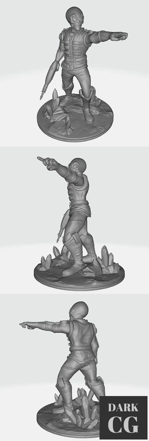 Allien leader – 3D Print