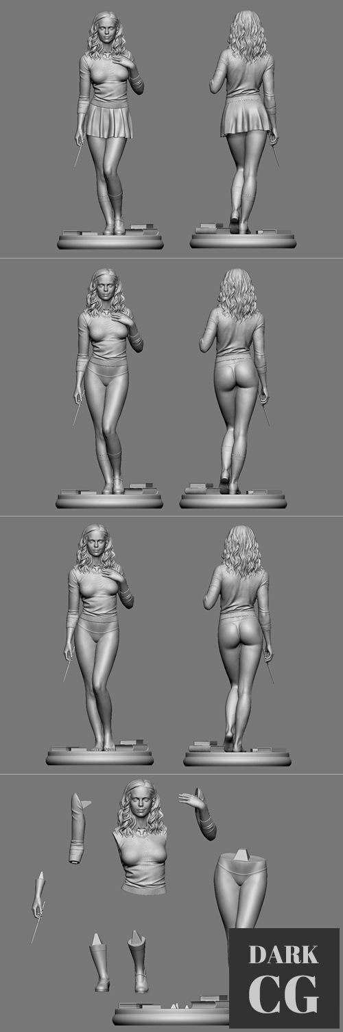 Hermione – 3D Print