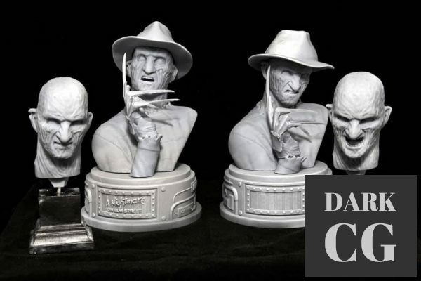 Freddy Charles Krueger - STL Bust