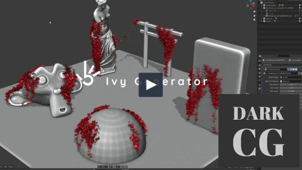 Ivy Generator Setup for Geometrynodes Fields for Blender 3 0