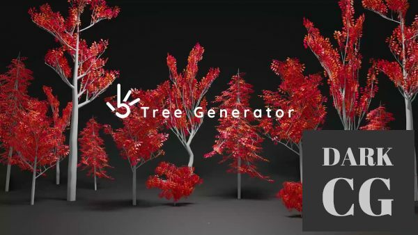 Tree Generator Setup with wind for Geometrynodes Fields for Blender 3 0