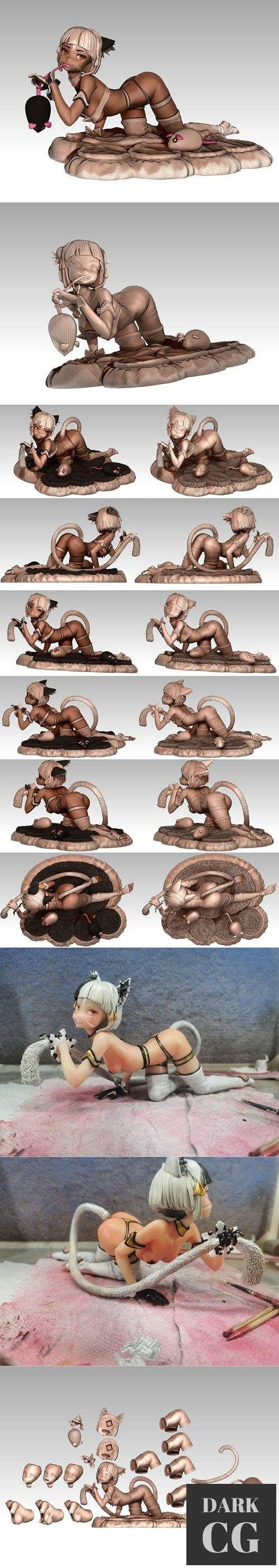 Nia cat girl – 3D Print