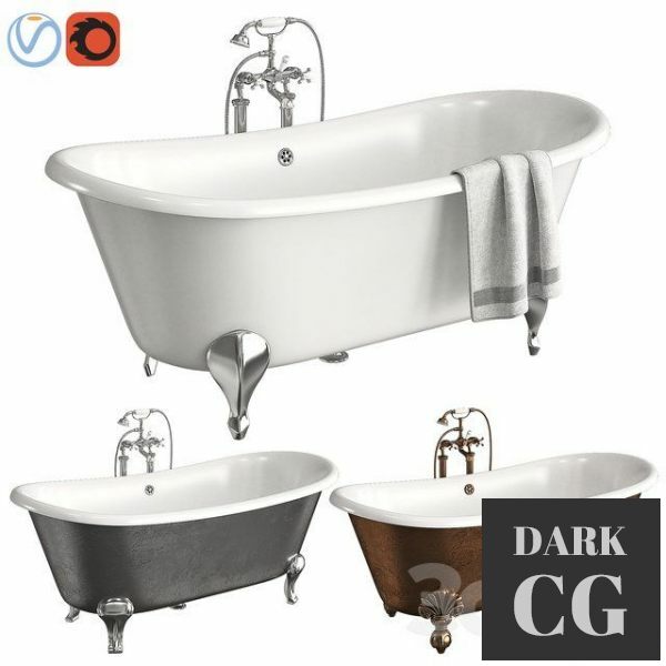 3D Model Devon Devon ADMIRAL Bath