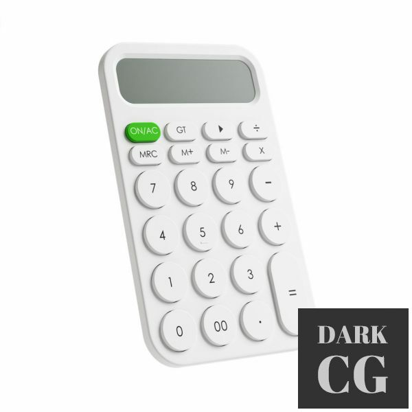 3D Model MIIIW 12 Digit Electronic Calculator by Xiaomi
