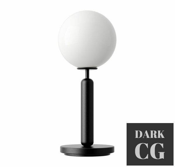 3D Model Miira Opal Table Lamp by Nuura