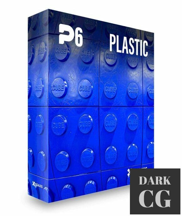 CGAxis Physical 6 Plastic PBR Textures