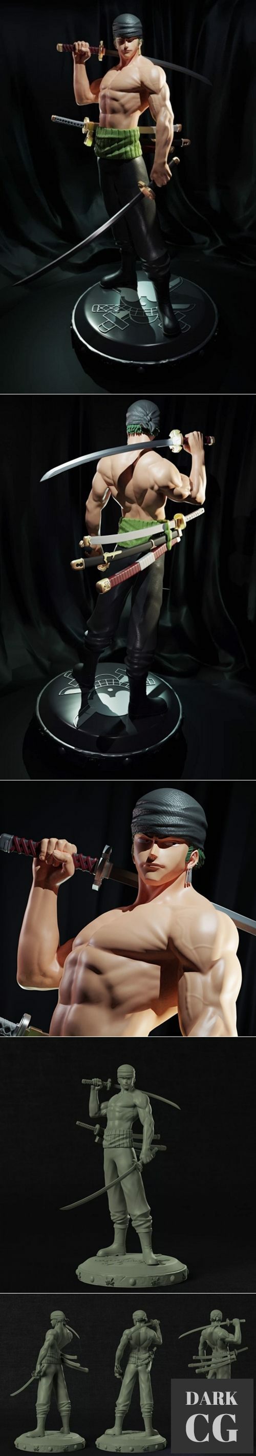 Zoro One Piece – 3D Print