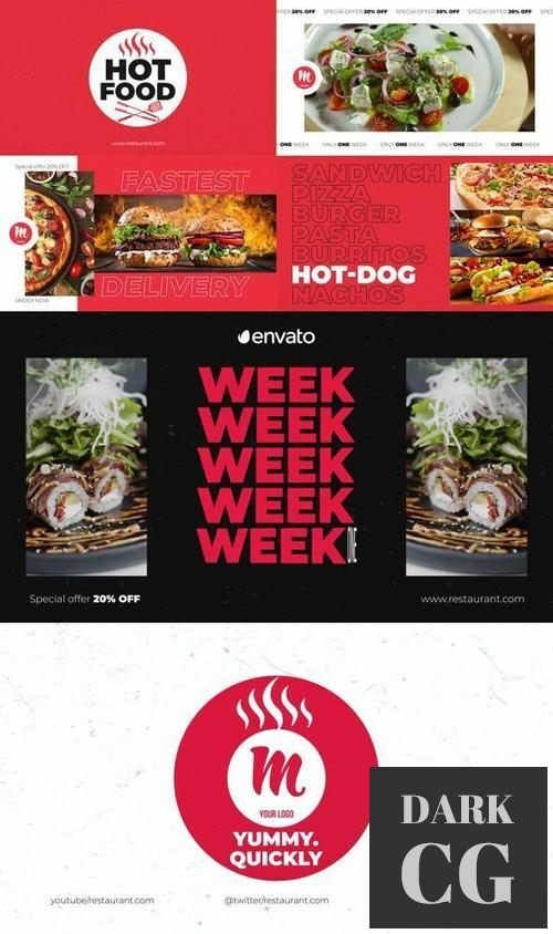 Fast Food Intro - Restaurant Promo 36167581