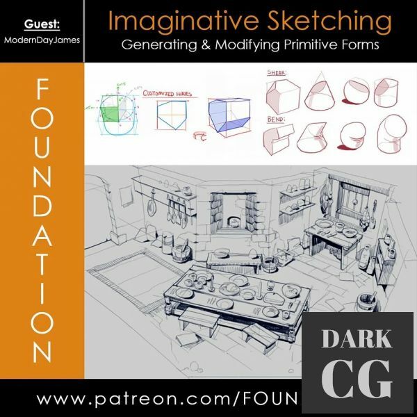 Foundation Patreon Imaginative Sketching Generating Modifying Primitive Forms