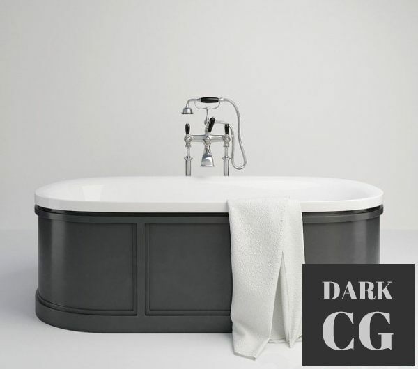 3D Model Bath Traditional Bathrooms CAMBRIDGE