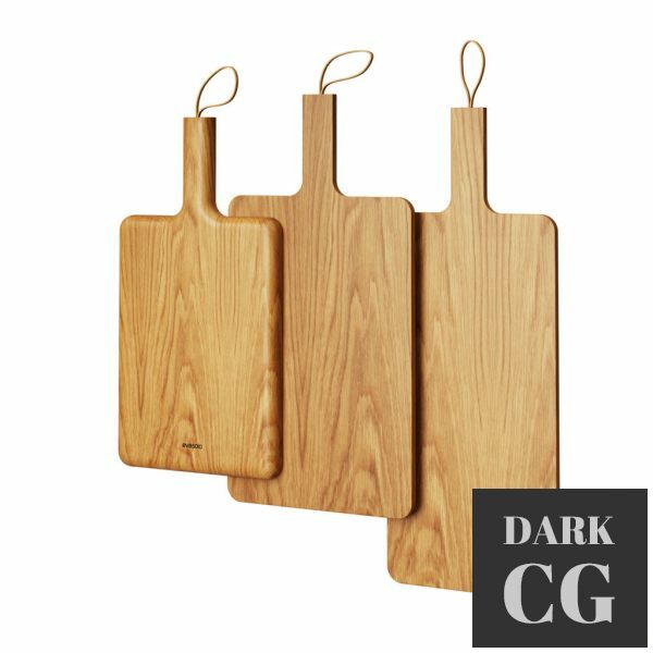 3D Model Nordic Kitchen Cutting Boards by Eva Solo