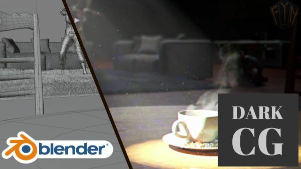 Create awesome scenes zombie coffee scene breakdown in blender