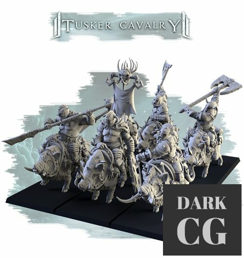 Tusker Cavalry – 3D Print