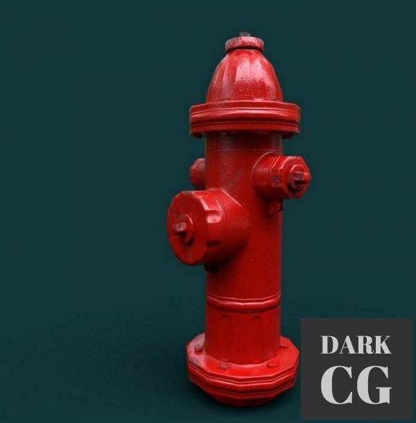 3D Model Fire Hydrant