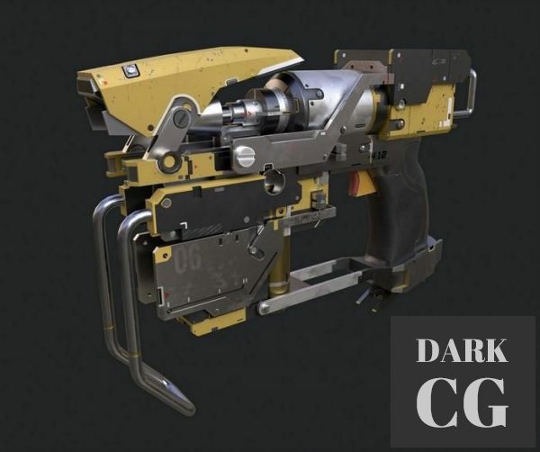 3D Model Nail gun