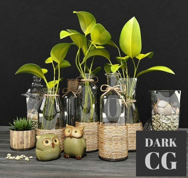 3D Model Green set 5