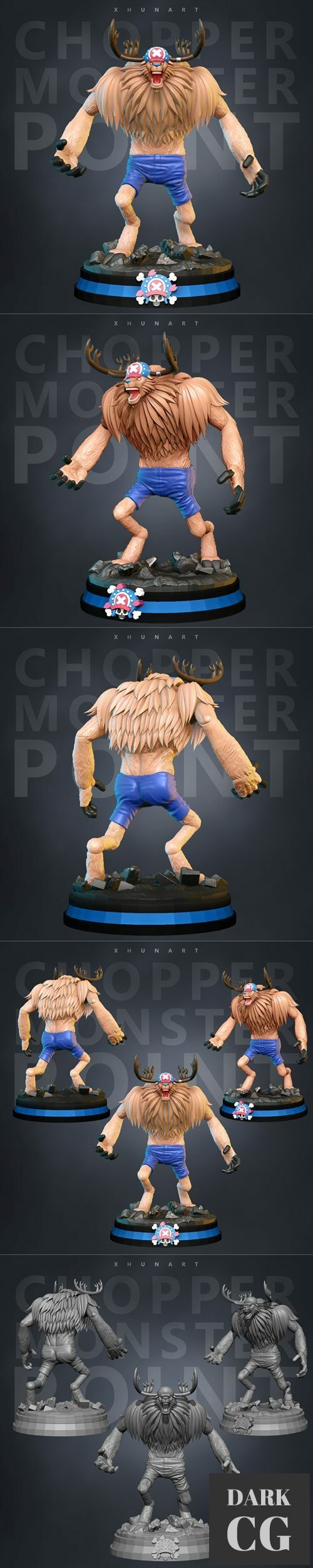 One Piece Chopper – 3D Print