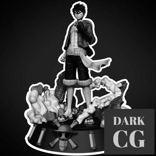 Luffy from One Piece – 3D Print