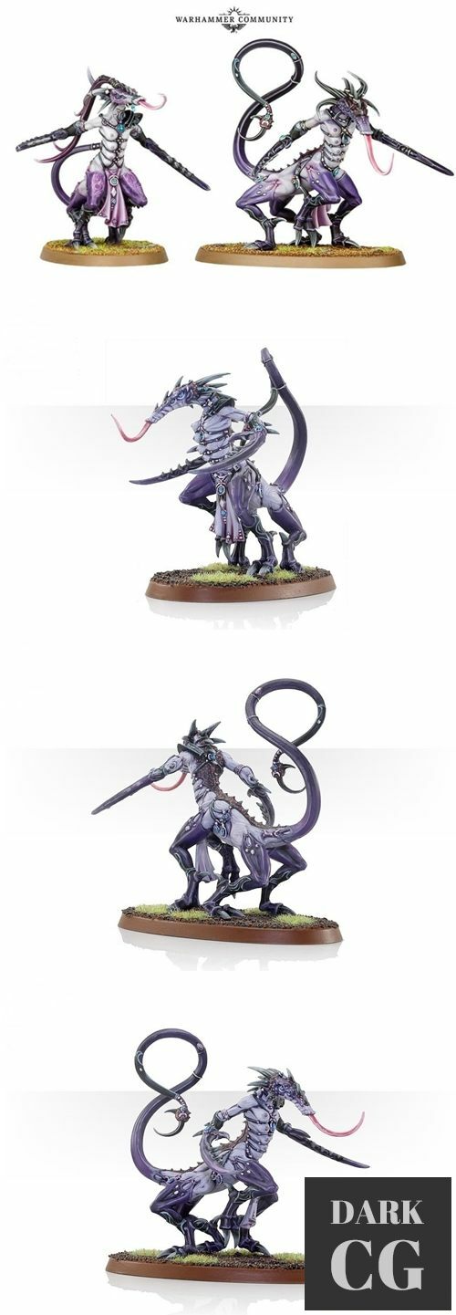 Slaanesh Fiends – 3D Print
