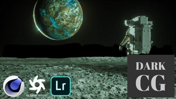 Creating Sci-Fi Space Scene in Cinema 4D with Octane