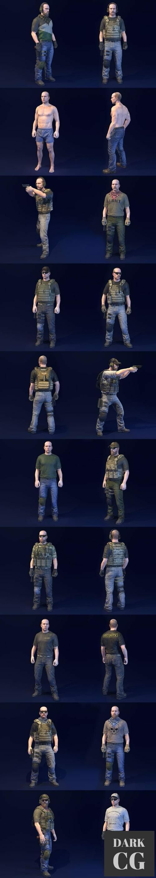 Unreal Engine – Modular Private Military Contractor