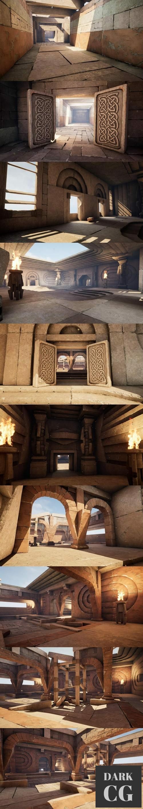 Unreal Engine Modular Ruins C