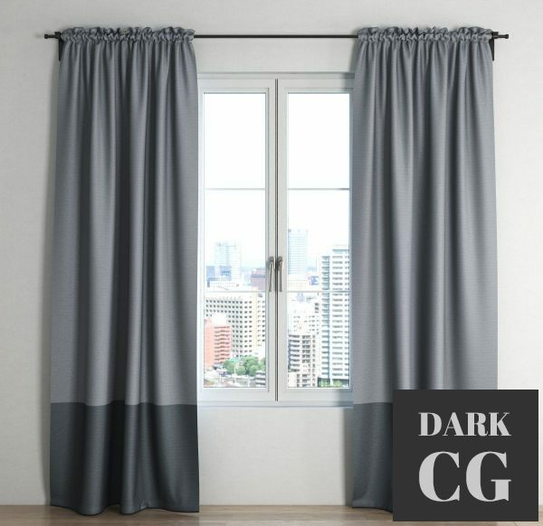 3D Model Curtain 46