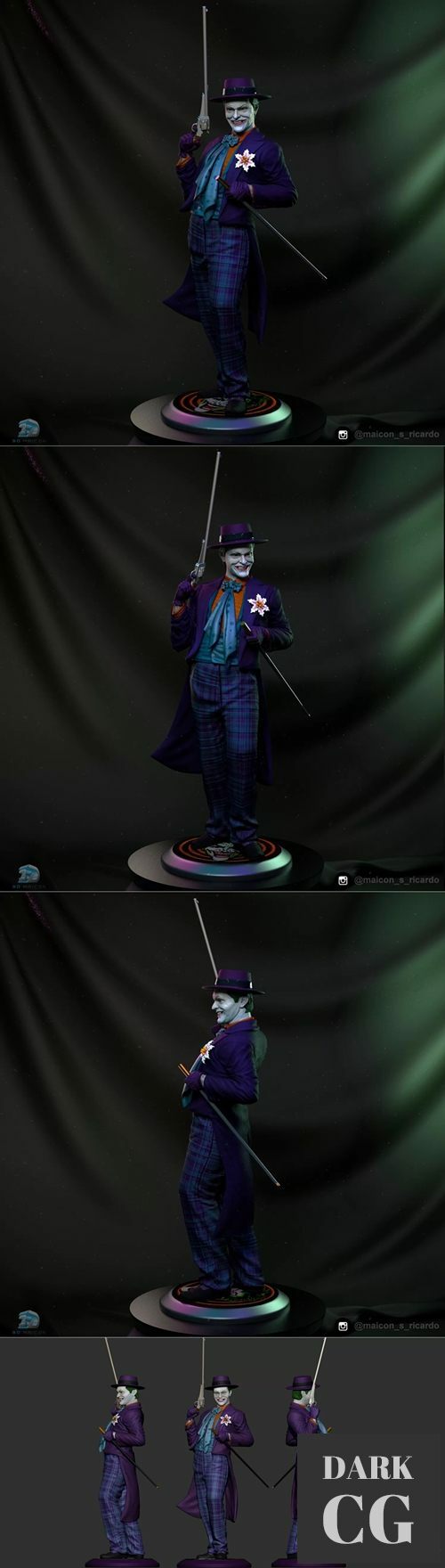 The Joker – Jack Nicholson – 3D Print