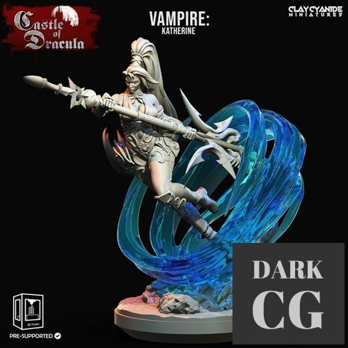 Vampires - Katherine – 3D Print