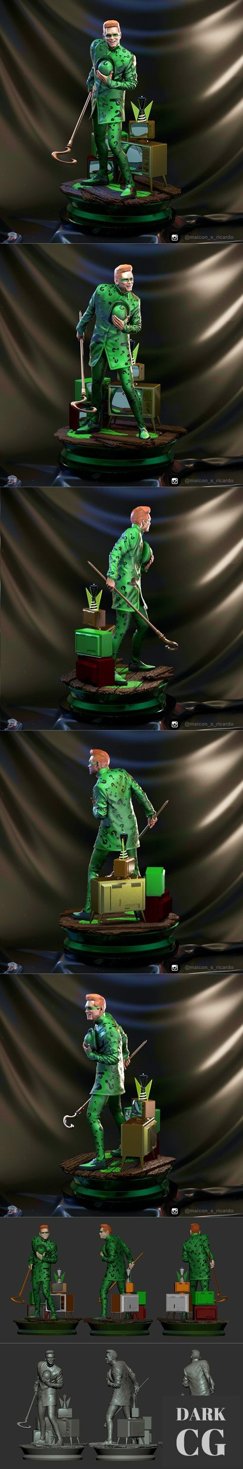 Riddler - Jim Carrey – 3D Print