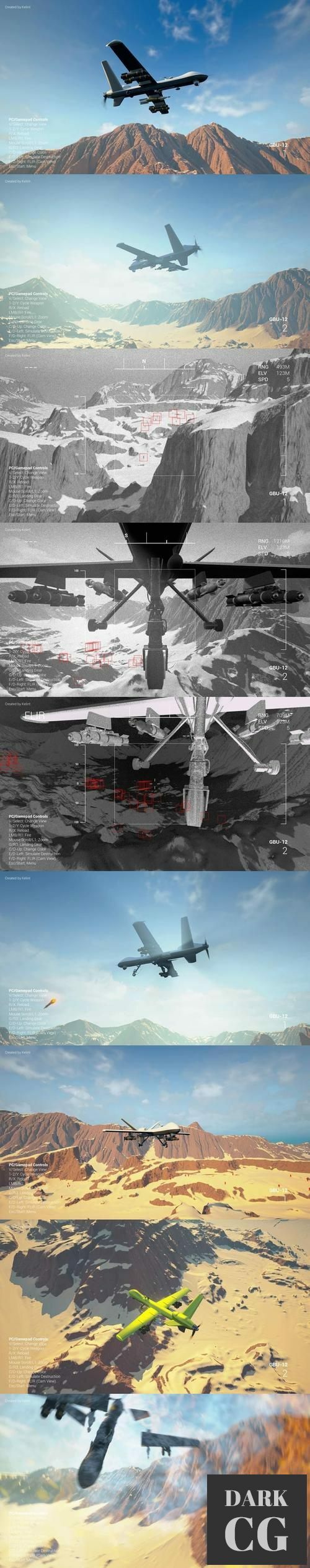 Unreal Engine MQ9 Reaper