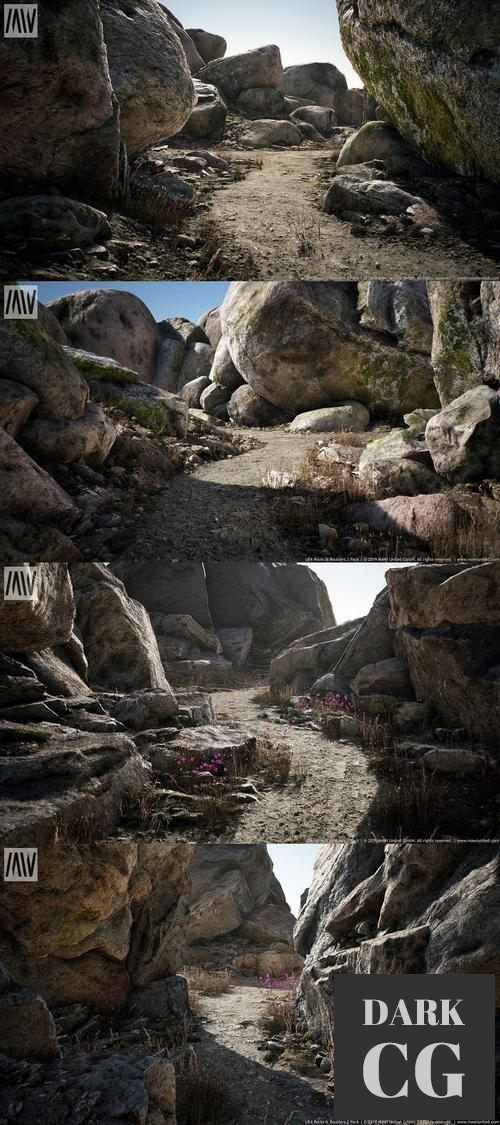 Unreal Engine MW Rocks and Boulders 2