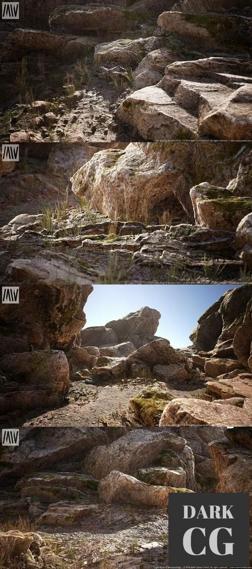 Unreal Engine MW Rocks and Boulders