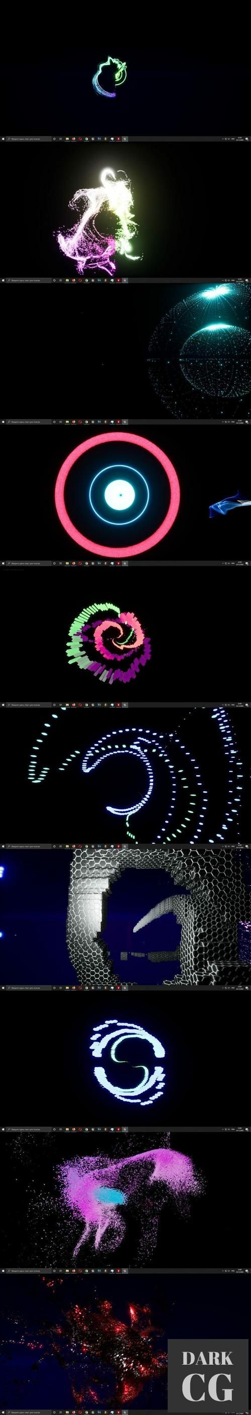 Unreal Engine Niagara Audio Visualization