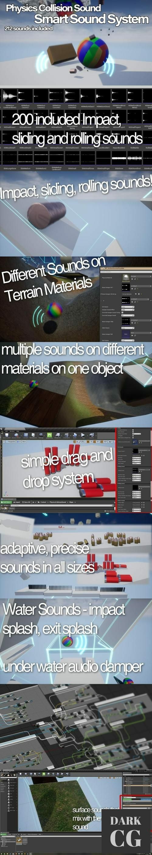 Unreal Engine Physics Collision Sound