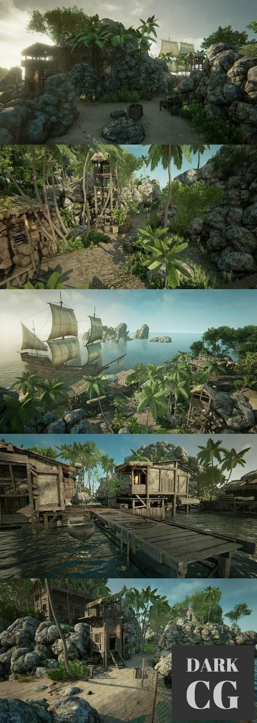 Unreal Engine Pirates Island