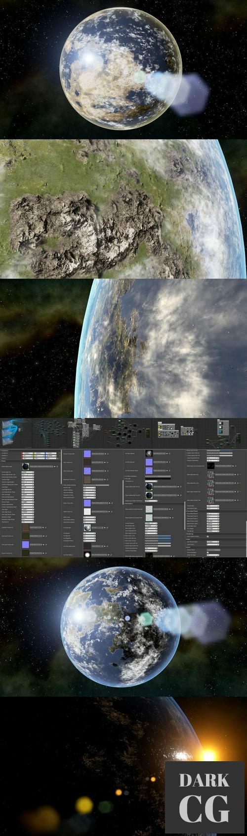 Unreal Engine Planetarium Planet Blueprint