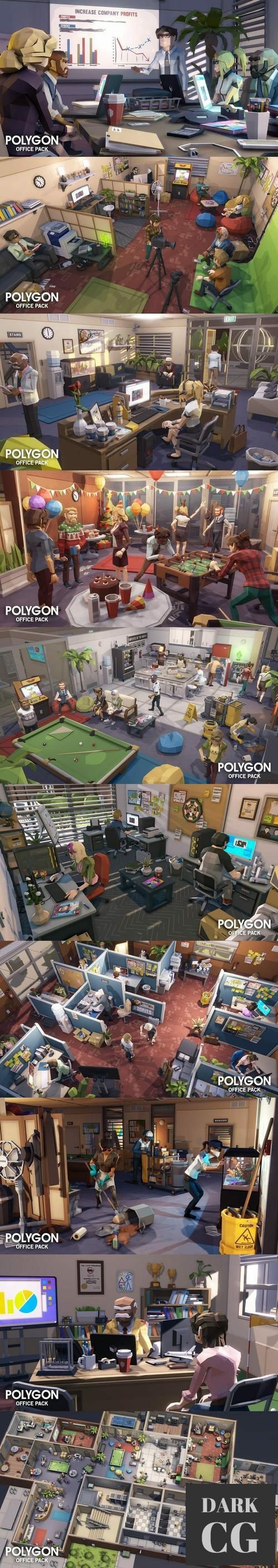 Unreal Engine POLYGON Office Pack