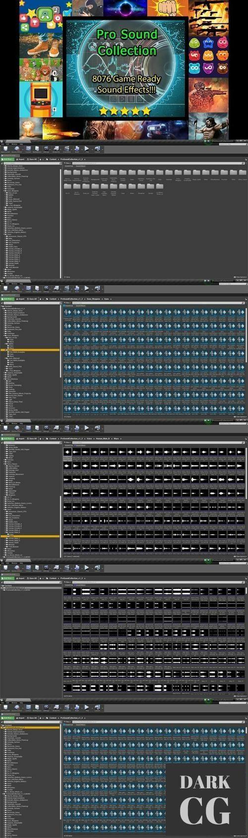 Unreal Engine Pro Sound Collection
