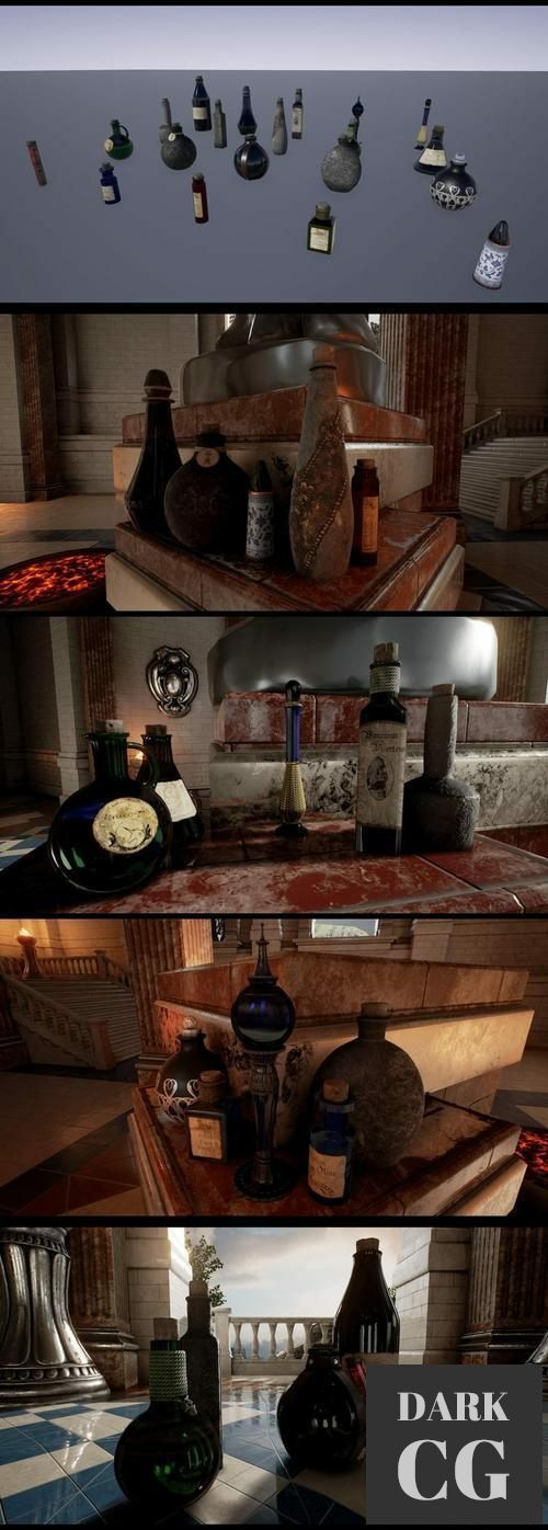Unreal Engine Poof Potion Pack