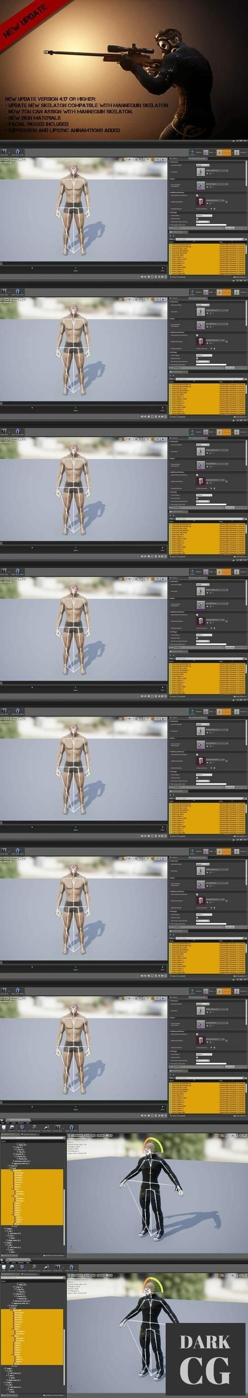 Unreal Engine PP801 Character P1