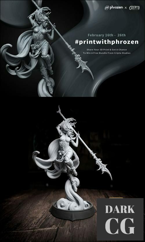 3D Model Asaria Miralana Hero 3D Print