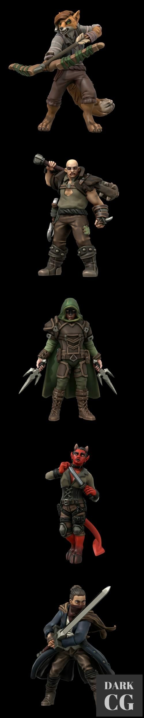 Brigands full pack – 3D Print