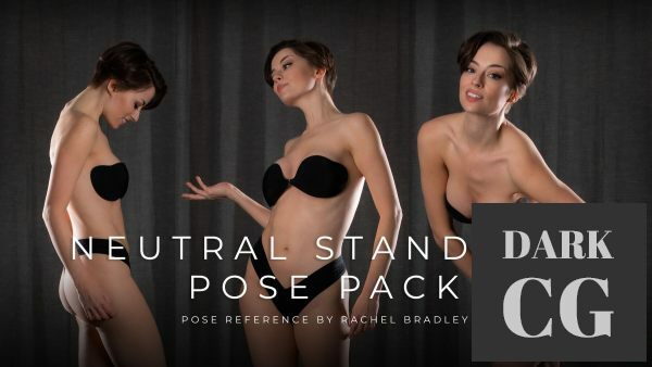 Neutral Standing Pose Pack Pose Reference for Artists