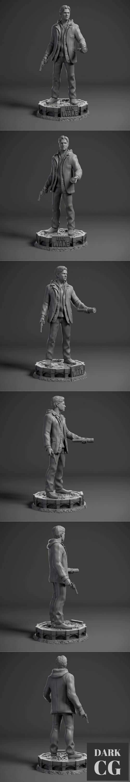 Alan Wake – 3D Print