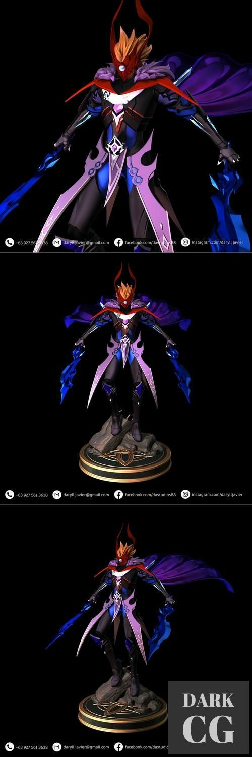 Childe (Foul Legacy form) - Genshin Impact – 3D Print