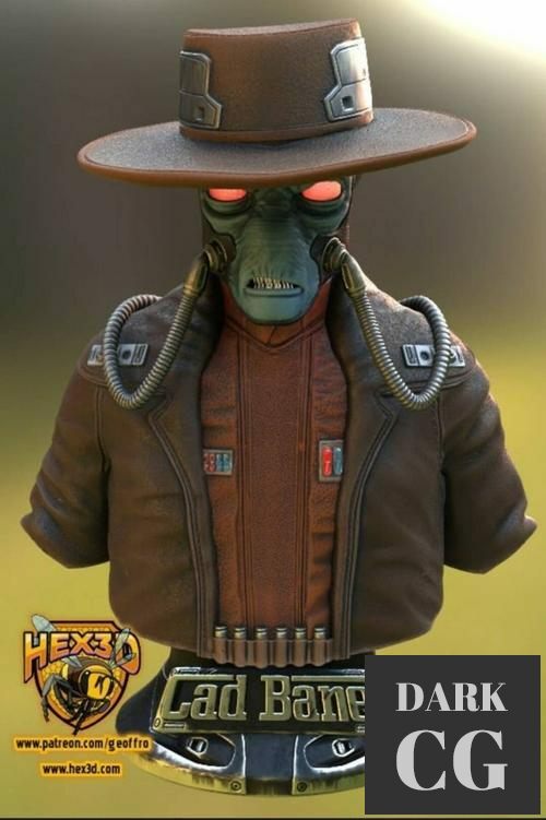 Cad Bane – 3D Print